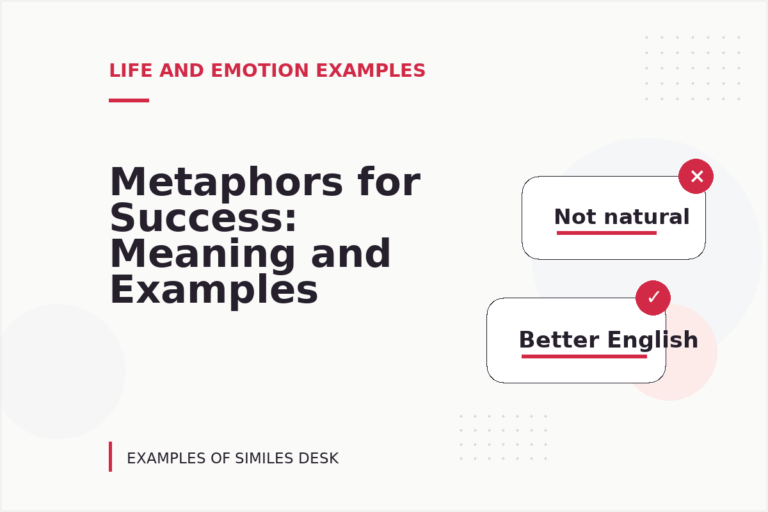 Metaphors for Success: Meaning and Examples