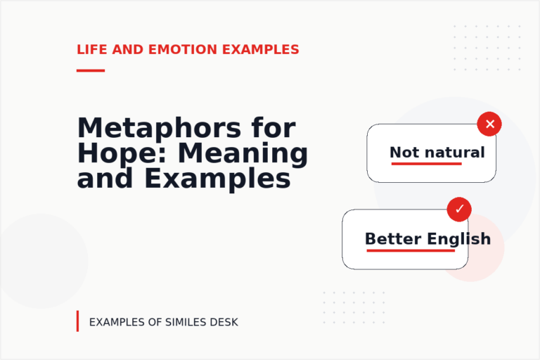 Metaphors for Hope: Meaning and Examples