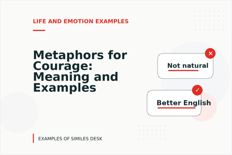 Metaphors for Courage: Meaning and Examples