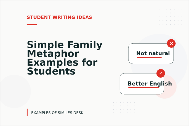 Simple Family Metaphor Examples for Students Simple Family Metaphor Examples for Students