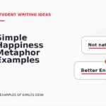 Simple Happiness Metaphor Examples for Students