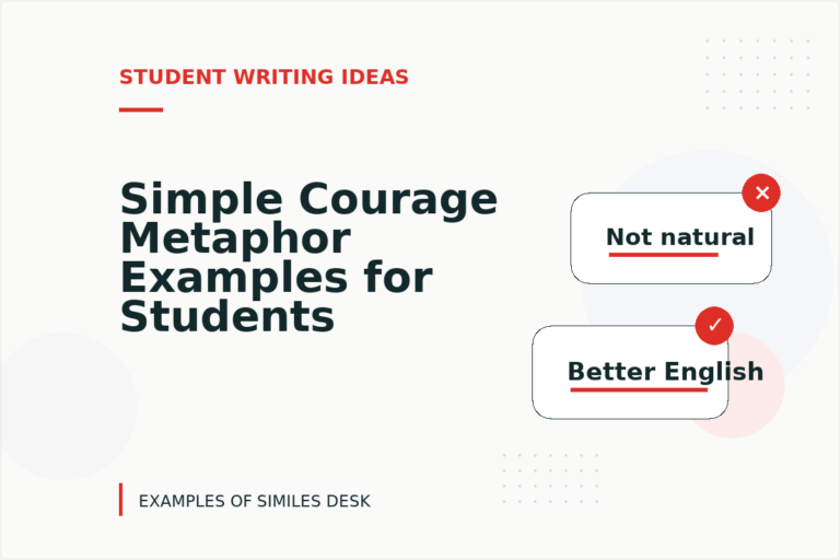 Simple Courage Metaphor Examples for Students Simple Courage Metaphor Examples for Students