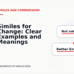 Similes for Change: Clear Examples and Meanings