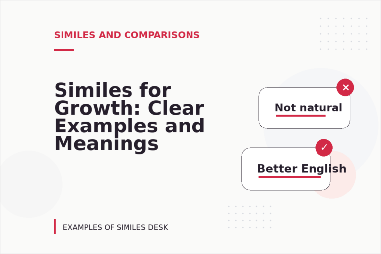 Similes for Growth: Clear Examples and Meanings