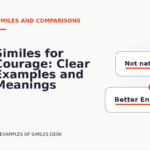 Similes for Courage: Clear Examples and Meanings
