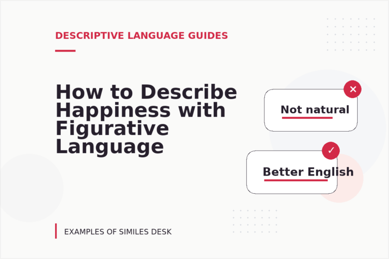 How to Describe Happiness with Figurative Language